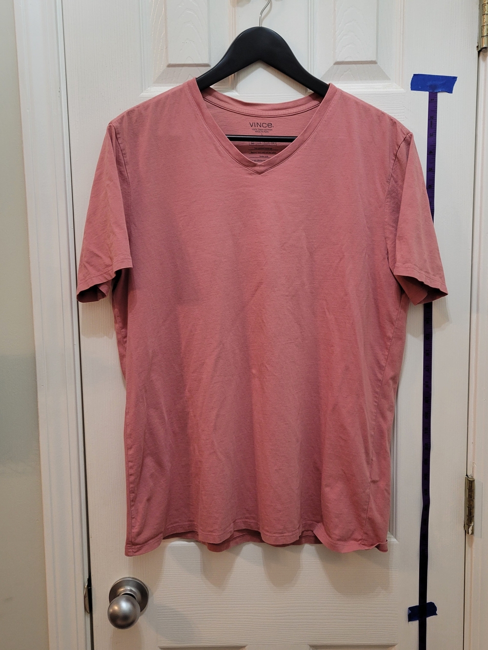 Vince Men’s Rose V-Neck T-Shirt